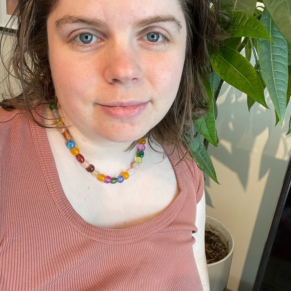 Budding in Spring- necklace - Picture 4 of 5